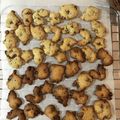 sabfjtora's cooksnap of when they made HMで簡単チョコチップクッキー.