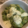 saki1010's cooksnap of when they made アボカドのわさマヨグラタン.