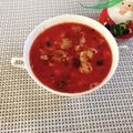 yesmama's cooksnap of when they made アンチエイジング！サーモンのトマトスープ.
