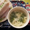 ☆hikonyan☆'s cooksnap of when they made 捨てないで！セロリの葉っぱスープ.