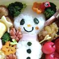 クック665CW9☆'s cooksnap of when they made 雪の結晶＆クルスマスツリーのおかず.