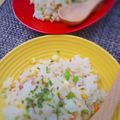 ❤️かわだん❤️'s cooksnap of when they made おうちランチ「小学校給食風ピラフ」.