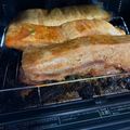 もぉにゃん's cooksnap of when they made オーブンで自家製ベーコン.