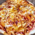 ママメイン！時々子供's cooksnap of when they made 混ぜてレンジで20秒！絶品簡単ピザソース.