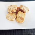 クロエの母's cooksnap of when they made ちょっと贅沢なチョコナッツクッキー.
