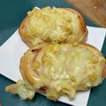 あっさんキッチン's cooksnap of when they made マヨネーズたっぷり！ハムでコーンマヨパン.