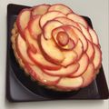 あまねぎ's cooksnap of when they made 林檎のカスタードタルト.