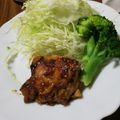 ramieru's cooksnap of when they made 漬けて焼くだけ鶏肉の味噌マヨ焼き.