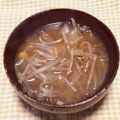 わたさな2016's cooksnap of when they made だし入り味噌で簡単＊もやしコーン味噌汁.