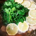 よちりんのまーちゃん's cooksnap of when they made パクチーレモン鍋.