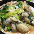 こたいわん's cooksnap of when they made 旨い！牡蠣と白葱の炒め煮.