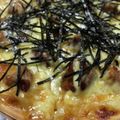 クック0CN3Y2☆'s cooksnap of when they made 焼き鳥缶　de　簡単！照り焼きチキンピザ.