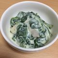 はちみつかなこ's cooksnap of when they made ホウレン草嫌いな子どもが喜ぶクリーム煮♪.