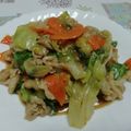 レオミウ's cooksnap of when they made シャキシャキ♪レタスと豚肉の炒め物.