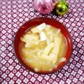 ふうはっちゃん's cooksnap of when they made 大根と揚げの味噌汁.