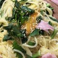 麦酒姉さん's cooksnap of when they made 和風カルボナーラ？☆味噌クリームのパスタ.