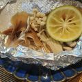 YOKKO！'s cooksnap of when they made 鮭ときのこのホイル焼き◇かぼすバター.