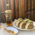 古民家カフェ♡'s cooksnap of when they made 紅茶のケーキ☆オペラ風.