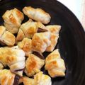 塩田ロシオ's cooksnap of when they made 冷凍パイシートで簡単チョコクロワッサン♡.