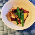yesmama's cooksnap of when they made サツマイモとしし唐の甘辛炒め.