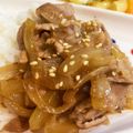 honey♡ハニ's cooksnap of when they made 《幼児食》豚コマの甘辛炒め.