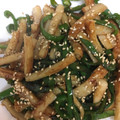 クックDD0A7K☆'s cooksnap of when they made ピーマンとちくわのきんぴら.