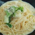 kapparumba's cooksnap of when they made 長ねぎとゴルゴンゾーラのパスタ.