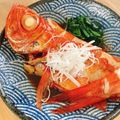 給食のアイ先生's cooksnap of when they made 金目鯛の煮付け.