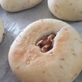 クックFTTDJU☆'s cooksnap of when they made ホシノ天然酵母✤平焼きあんぱん.