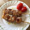 Sac’HiNa's cooksnap of when they made 簡単！肉巻みたらし団子.