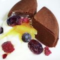 asamame's cooksnap of when they made ソイファイバーdeチョコシフォンケーキ.