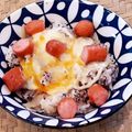 あーこ姐's cooksnap of when they made トローリチーズウインナのゆかりご飯.