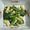 トンもも's cooksnap of when they made ほうれん草と油揚げのレンチンマヨ和え.