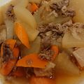 食いしん坊山ガール's cooksnap of when they made あぶら麩と牛肉と大根の煮物.