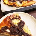 ゆるмαмα's cooksnap of when they made バナナとあんこのとろけるチーズトースト♡.