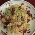 へのへのもへの's cooksnap of when they made シンプルな卵レタス炒飯♡.