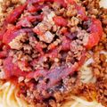 あまいこびと's cooksnap of when they made 大豆ミートでトマトソースのパスタ.