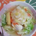 くネコまろす's cooksnap of when they made 塩ちゃんこ・みぞれしょうが鍋.