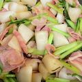 くぅちょこらんたん's cooksnap of when they made カブの塩こんぶ炒め.