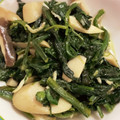 zu87's cooksnap of when they made ほうれん草とエリンギのちりめん炒め.