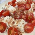 Hanachan13's cooksnap of when they made 家にあるもので★お豆腐の和風カプレーゼ.