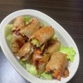 だい☆あお☆まり's cooksnap of when they made 簡単晩ごはん♡安納芋と人参の甘辛肉巻き.