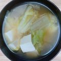 ShoKo♡…'s cooksnap of when they made ほっこり温まる白菜だけなのに美味な味噌汁.