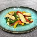 きっかママ's cooksnap of when they made 鶏のささ身とピーマンのナンプラー炒め。.