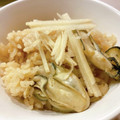 qa_ap_ami's cooksnap of when they made 生姜と牡蠣の炊き込みごはん♡宅飲みの〆.