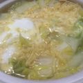 ﾌﾞﾚﾝﾀﾞ's cooksnap of when they made サッポロ一番塩ラーメンかき玉餡掛け.