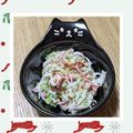 ゆけり３兄弟's cooksnap of when they made 大根とカニカマのサラダ.