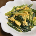 okapi☆☆'s cooksnap of when they made 白だしで簡単もう１品♪小松菜の卵炒め.