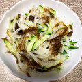 ˚✧₊⁎ゆう˚✧₊⁎'s cooksnap of when they made 新玉ねぎときゅうりのもずく酢.
