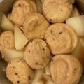 しましまめぐ's cooksnap of when they made 聖護院大根とがんもどきの煮もの.